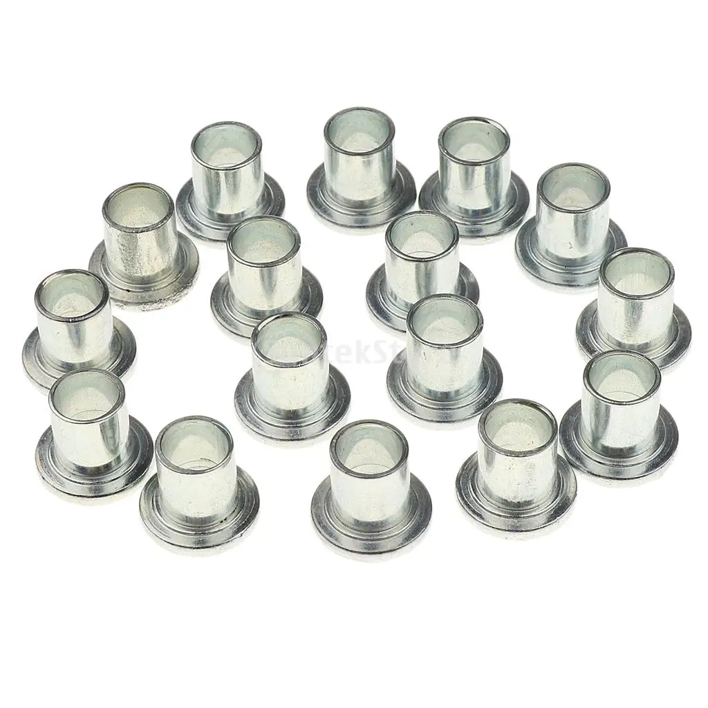 16pcs Iron Roller Skate Wheels Accessories Center Bearing Bushing Spacer