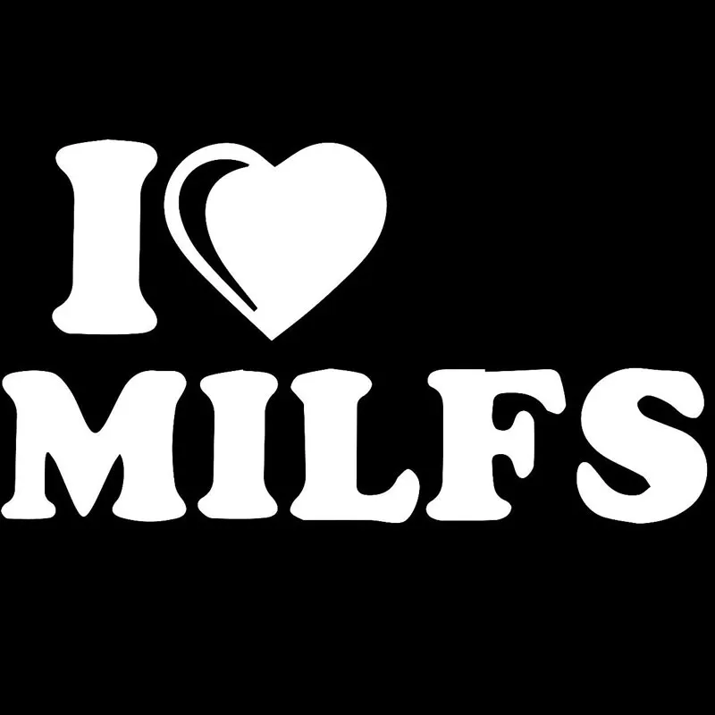 17.8 سنتيمتر * 9.7 سنتيمتر أحب milfs قرص سيارة شاحنة قارب الفينيل صائق ملصقا مضحك ملصقات السيارات سيارة ستلينغس أسود الشظية C8-0913