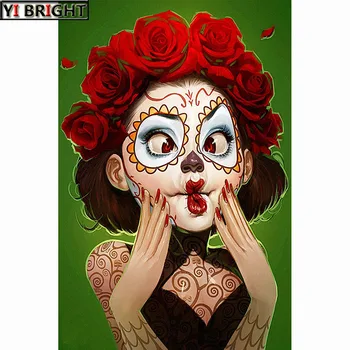 

5D DIY diamond Painting Cartoon Beauty Cross Stitch diamond embroidery mosaic diamonds wall stickers home decor