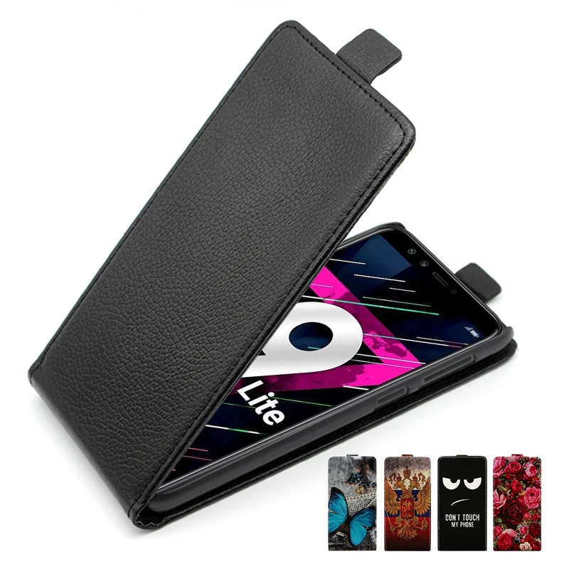 Роскошный чехол для huawei Honor 9 Lite откидная задняя крышка мобильного телефона