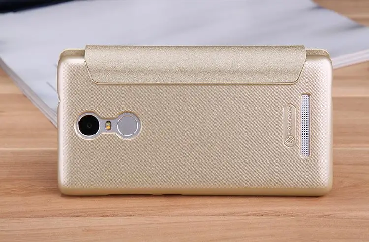 Для Xiaomi Redmi Note 3 флип-чехол Nillkin блестящий кожаный флип-чехол для Xiaomi Redmi Note 3 Pro Prime длина телефона 150 мм