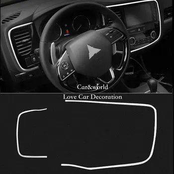 

Accessories For Mitsubishi Outlander 2016 2017 Interior Center Middle Control Panel Trim Cover Sticker Car-Styling