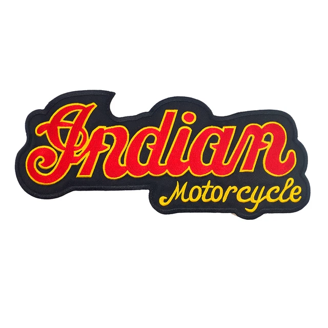 embroidered patches indian motorcycle