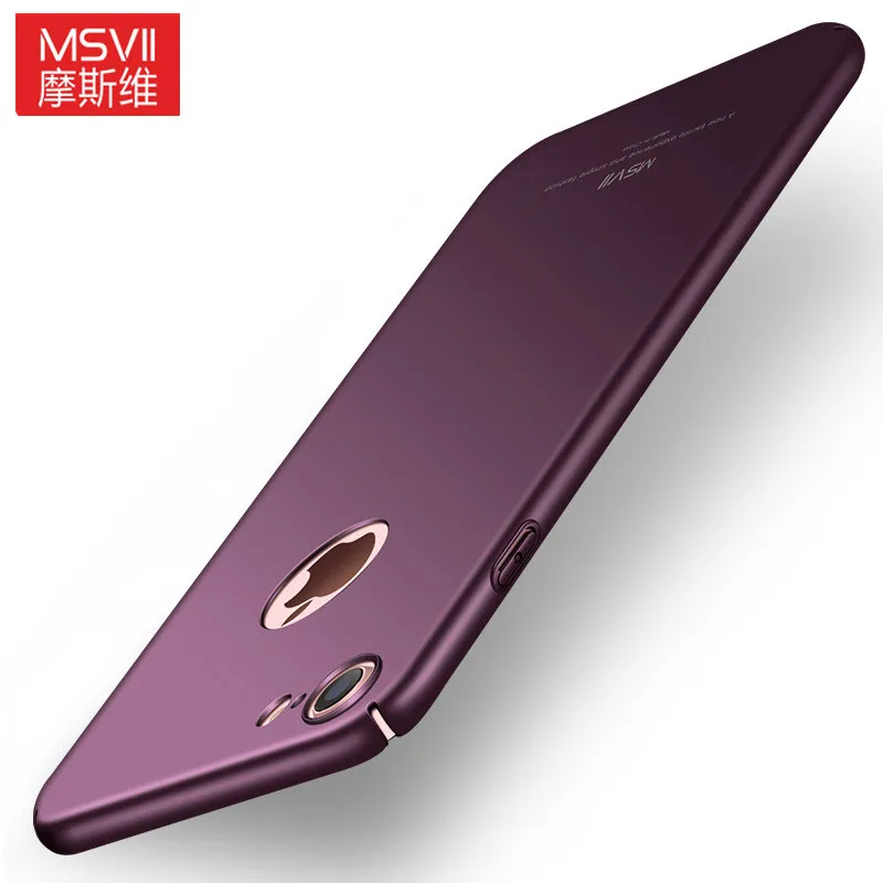 

For Iphone 7 case MSVII brand luxury 360 Full protection back cover coque for Apple iphone 7 plus 7plus phone case Accessories