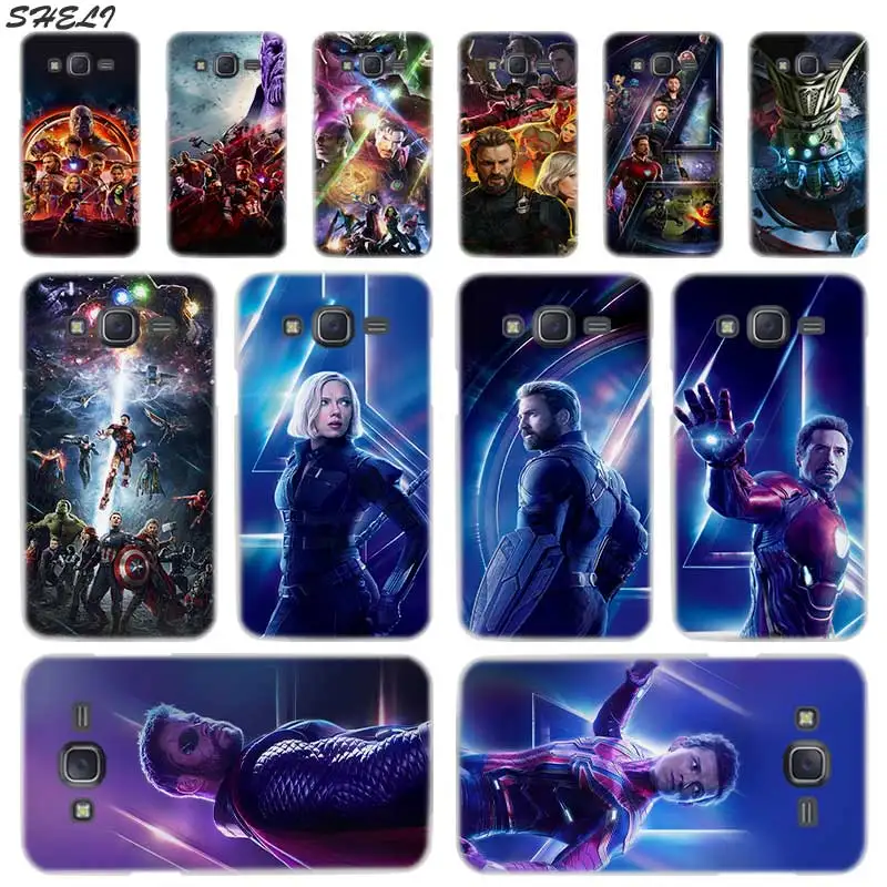 

Sheli Avengers Infinity War Hard Phone Case for Samsung J7 J3 J5 Prime J3 J8 J2 J7 J5 J6 2015 2016 2017 2018 J2 Pro Ace Plus