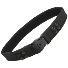 Прочная качественная нейлоновая черная тактическая Экипировка, усиленная защита, параметрический ремень для полиции, ремень быстрого крепления