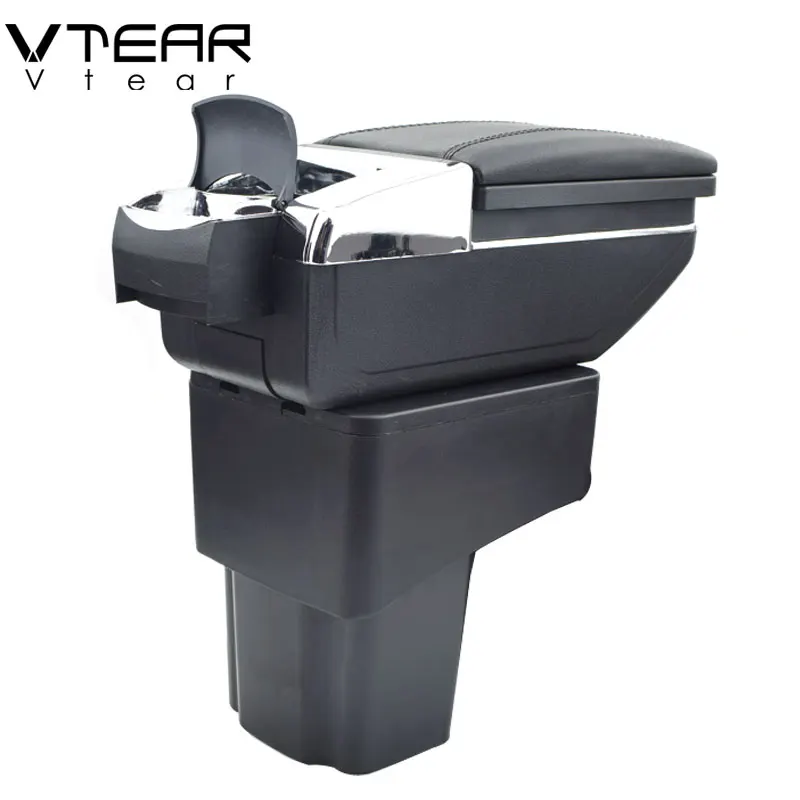Vtear For Nissan Juke armrest box central Store content box cup holder ashtray interior decoration car-styling accessories 14-17