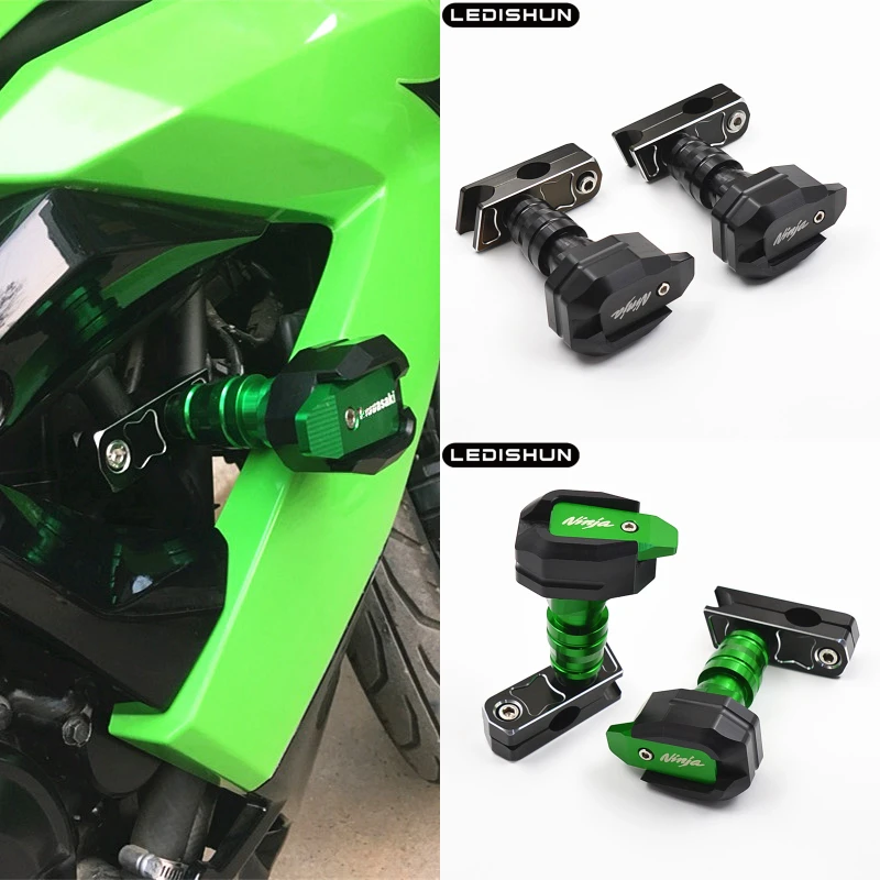 Слайдеры рамы для KAWASAKI NINJA250SL NINJA 250 SL защитный кожух двигателя защита от