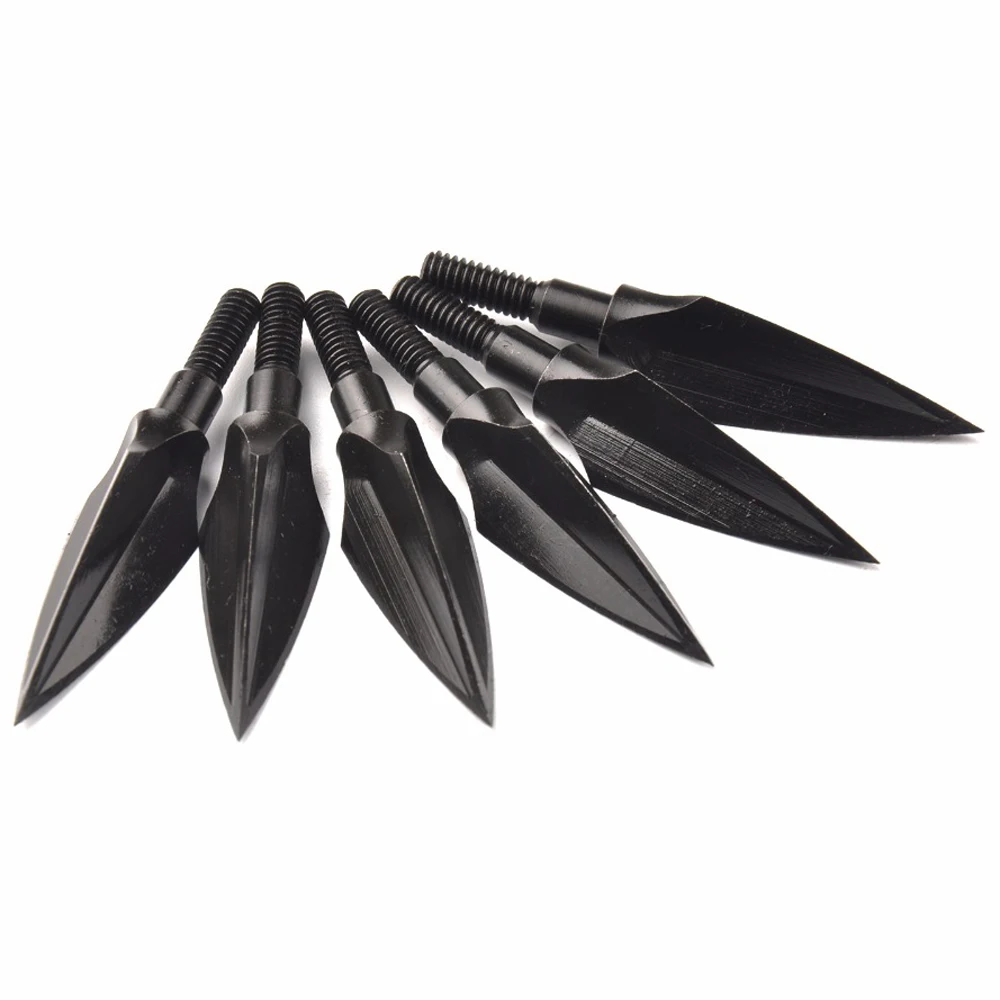 3/6/12 шт. стрелы для арбалета из зернистой стали 125|arrow accessories|crossbow arrowsarrow tip |