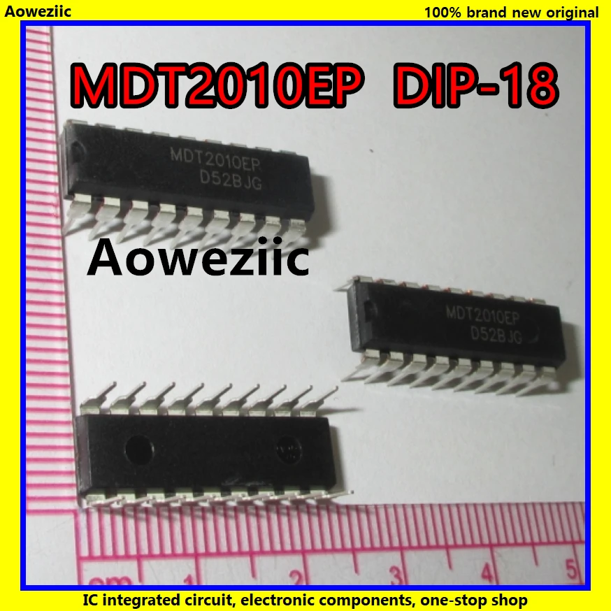 5 шт./лот MDT2010EP MDT2010 DIP-18 8-битный микроконтроллер использует полностью статическую