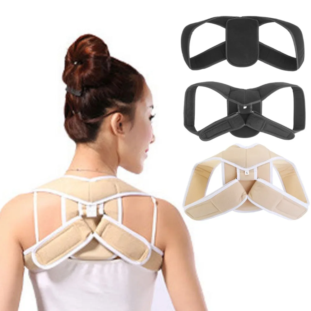 Adjustable Upper Back Shoulder Support Posture Corrector Adult Children Corset Spine Brace Back Belt Orthotics Back Support