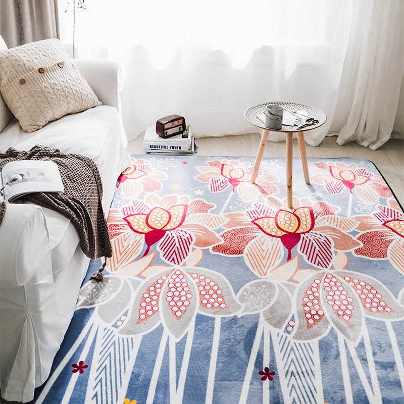 Радуга мультфильм ковры с изображением жирафов для гостиной ковер детская игровая палатка напольный коврик красочный Коврик для гардеробной и ковры