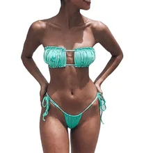 Womail, сексуальный женский бюстгальтер, s maillot de bain femme,, пуш-ап, бюстгальтер с подкладкой, в полоску, с принтом, бикини, женское нижнее белье, Женский комплект