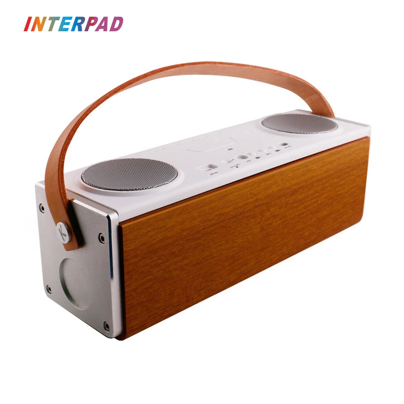 

Interpad 10W*2 Portable Wireless Bluetooth Speaker Stereo Sound Support AUX TF Card Handsfree MP3 Player For Xiaomi Huawei