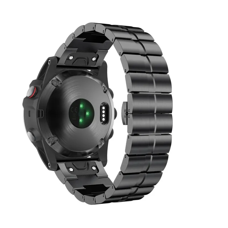 26 мм Ширина ремешок для Garmin Fenix 5X/3/3HR группа Нержавеющая сталь ремешок Спорт Напульсники с Quick Fit функция браслет