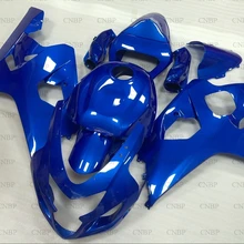 GSX R 750 2004-2005 K4 Обтекатели GSXR600 04 тела Наборы GSX R 750 2005 синие комплекты обтекателей