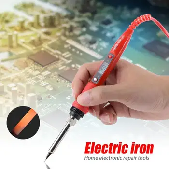 

220-240V Digital Temperature Adjustable Electric Soldering Iron Weld Tin Welding Pen