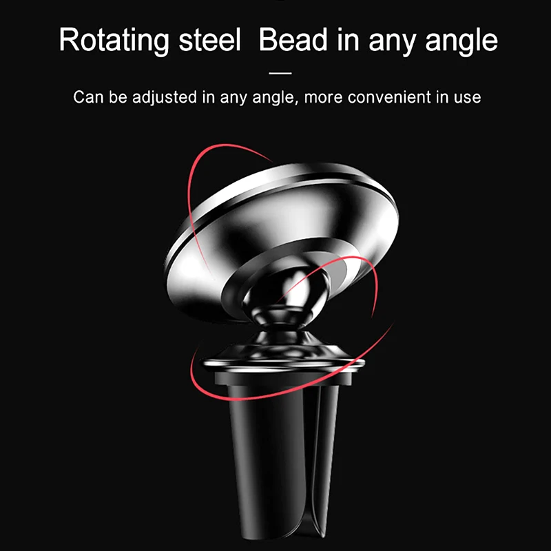 Универсальный автомобильный магнитный держатель, крепление на вентиляционное отверстие, автомобильный магнитный держатель, Поворот на 360 градусов, USAMS, держатель для телефона, подставка для iPhone, samsung
