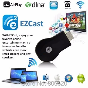 1080p Android TV Miracast Wireless Receiver HDMI Wifi Display Dongle with Google Chromecast for Home PC Laptop TV & Projectors_12