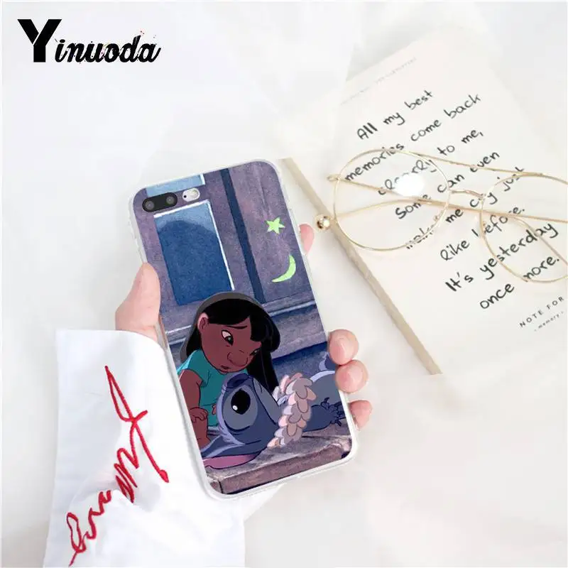 Yinuoda Cartoon Lilo Stitch Novelty TPU Phone Case Cover Shell for iPhone X XS MAX 6 6S 7 7plus 8 8Plus 5 5S XR 10 Case Yinuoda Cartoon Lilo Stitch Novelty TPU Phone Case Cover Shell for iPhone X XS MAX 6 6S 7 7plus 8 8Plus 5 5S XR 10 Case