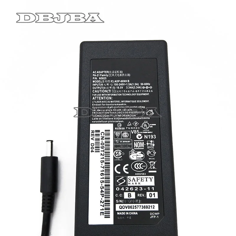 Зарядное устройство для ноутбука Dell Xps 13 12 19 5 в а 65 Вт|Адаптеры ноутбуков| |