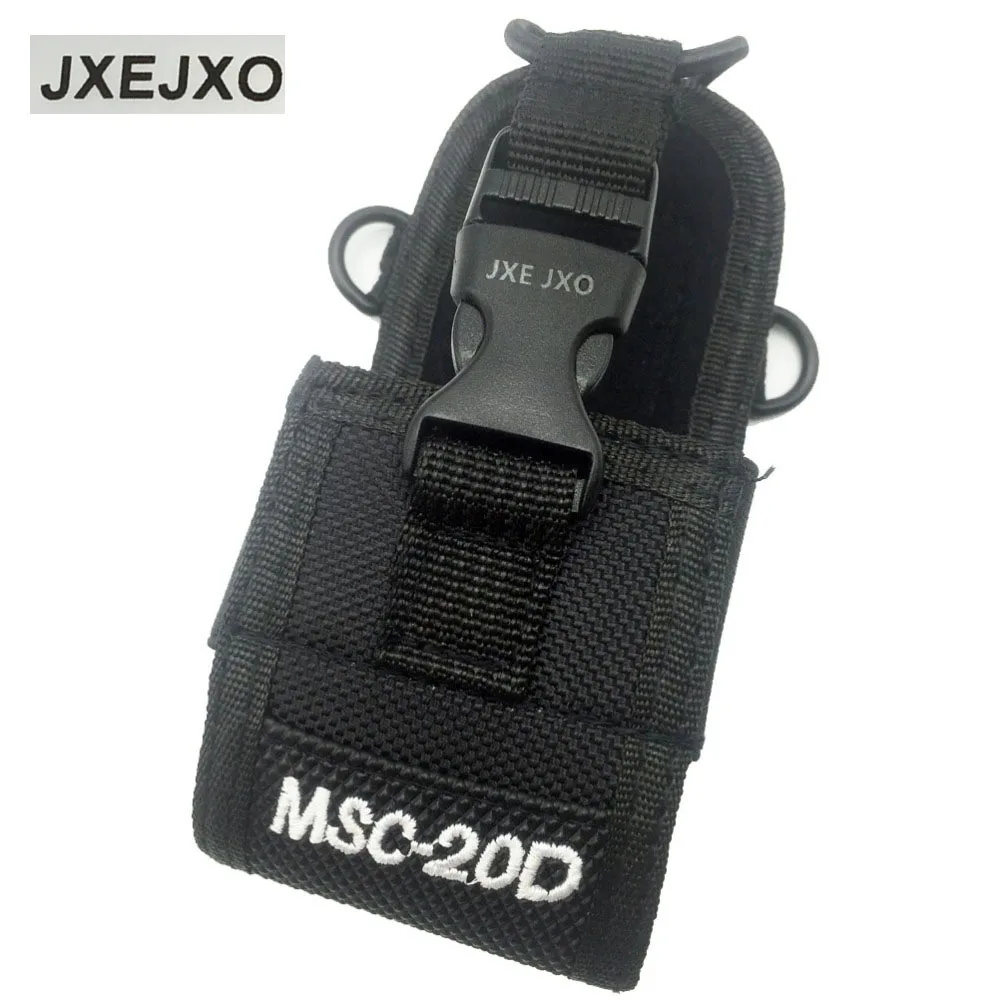 

JXEJXO MSC-20D Nylon Carry Case For Kenwood BaoFeng UV-5R UV-5RA UV-5RB UV-5RC UV-B5 UV-B6 BF-888S Walkie talkie Bag Case Holder
