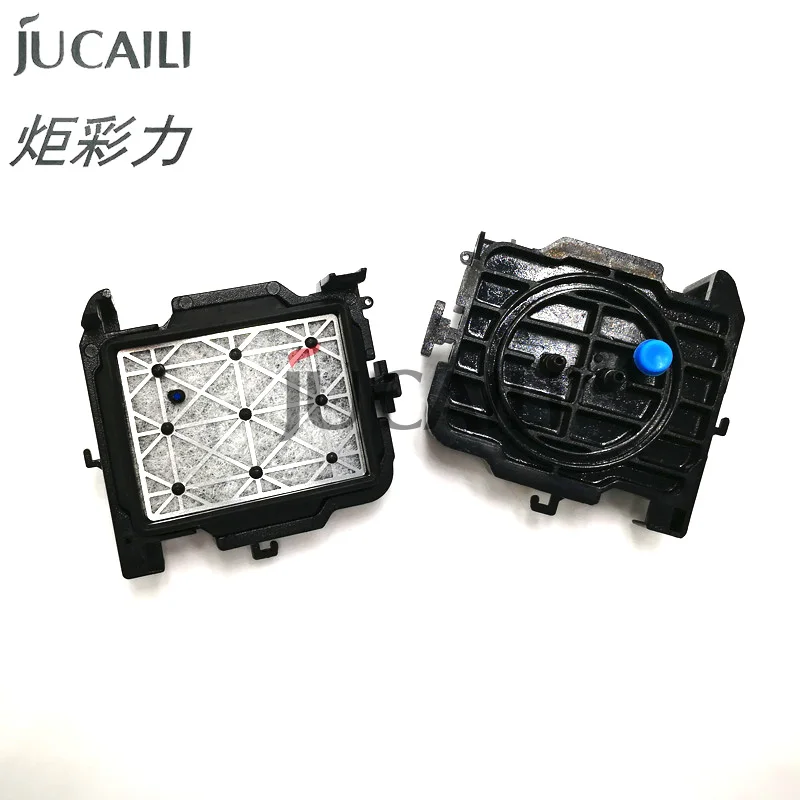 

Jucaili 2PCS DX5 Mimaki jv33 capping station for DX5 DX7 printhead for Mutoh mimaki lecai xuli galaxy solvent printer cap top