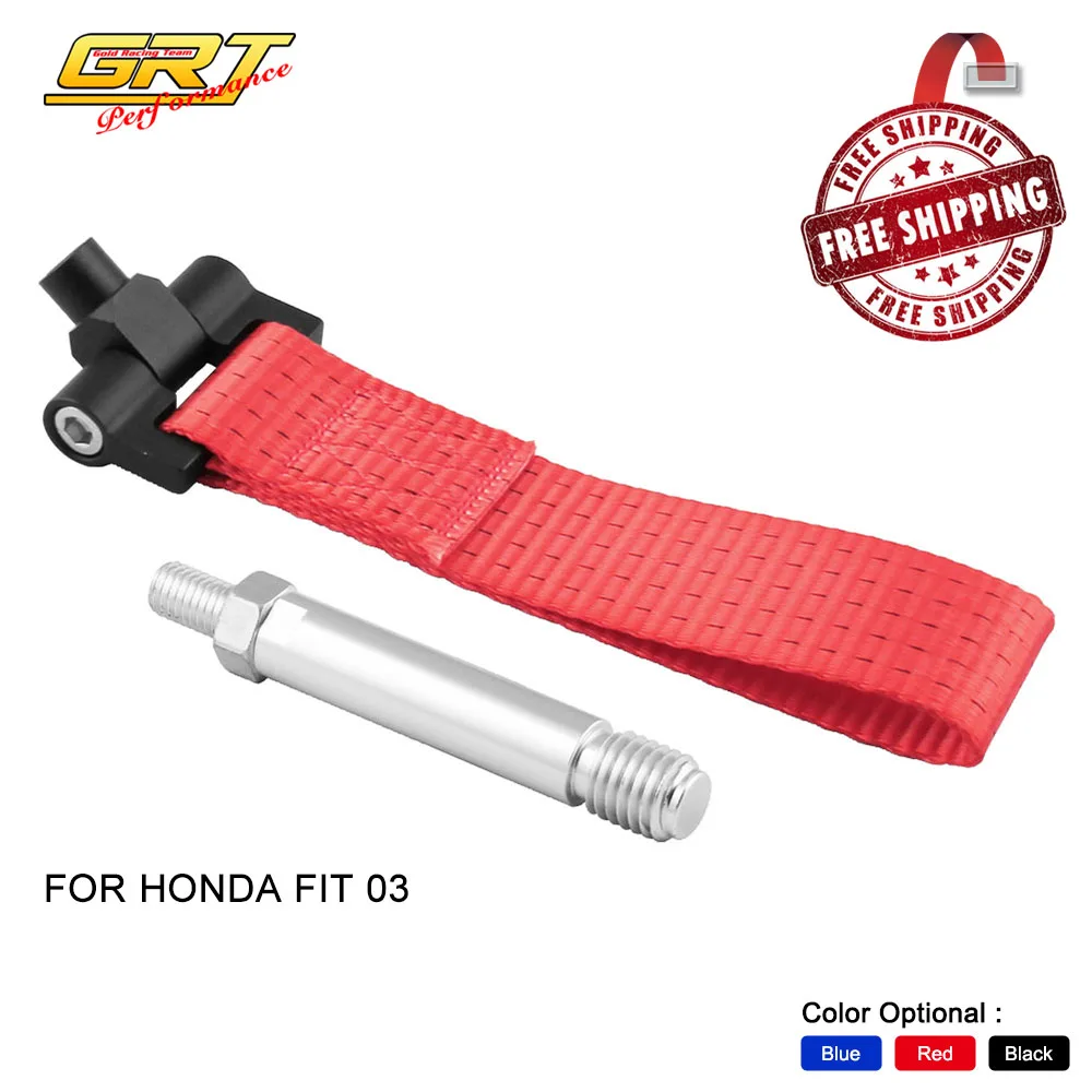Racing tow strap Screw on High Quality Nylon car tow strap/tow ropes