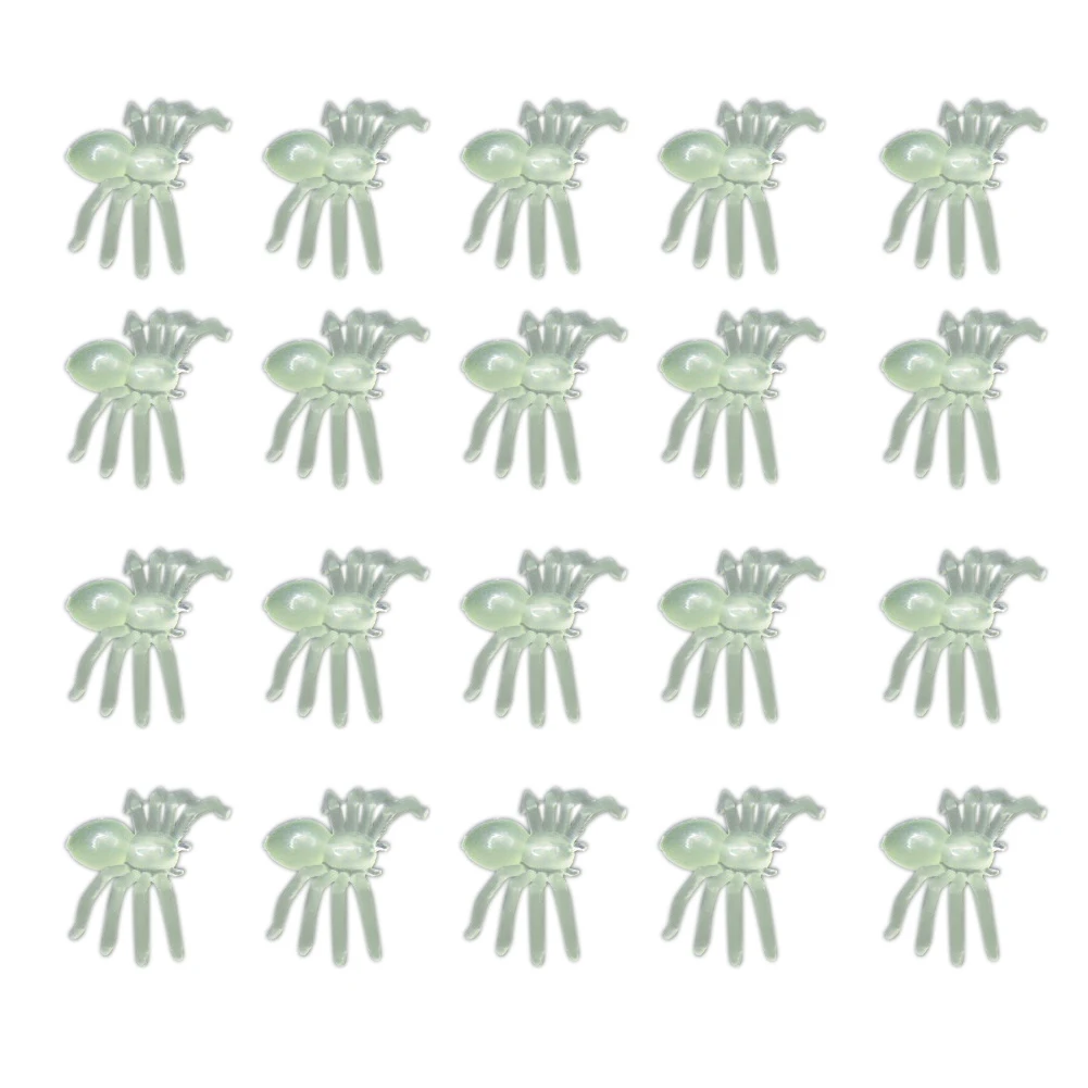 

20Pcs Halloween Decor Haunted House Spider Prop Indoor Outdoor Luminous HOT SALE