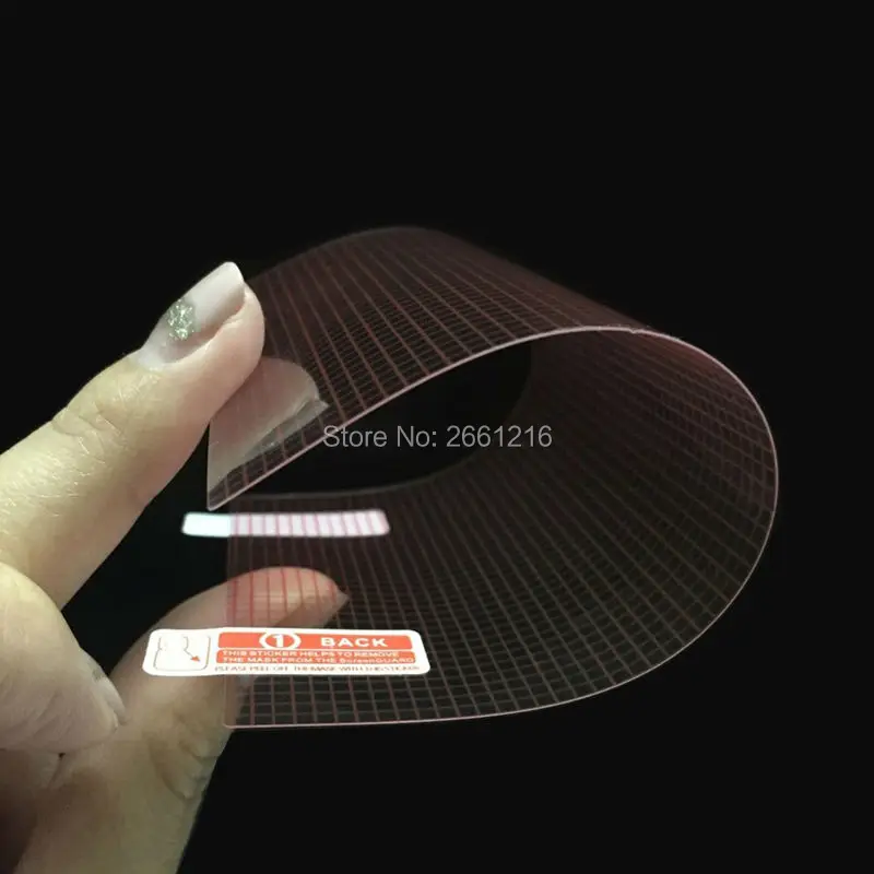 3 Pz/lotto Per Il GPS Del Telefono Cellulare 6.0 Pollici Universale Sereno/Anti-Glare Matte FAI DA TE Griglia di Protezione Dello Schermo di Tocco pellicola di Protezione Della Pelle - immagine 2