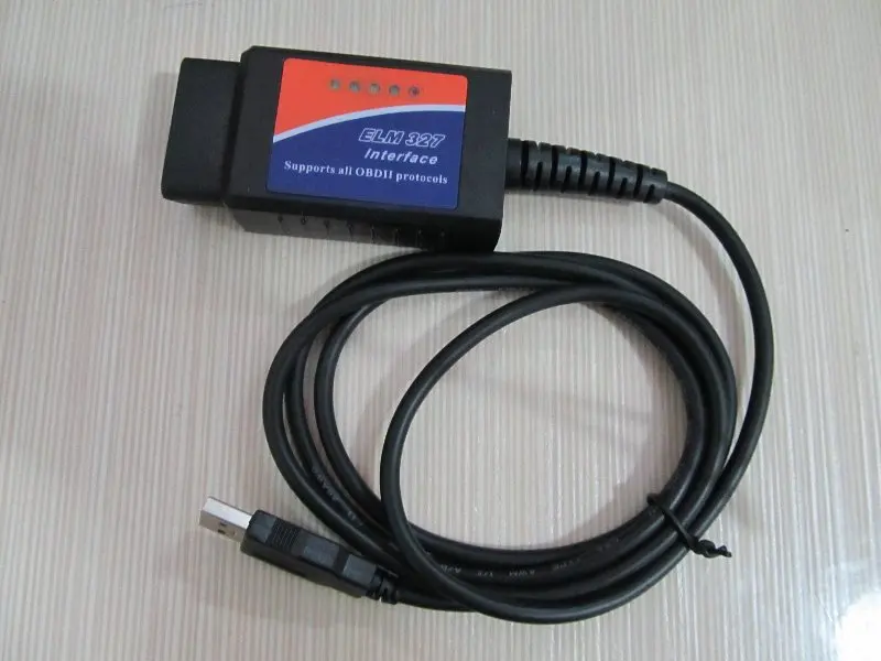 ELM327 V1.5 пластиковый OBDII EOBD CANBUS сканер программного обеспечения автомобильный OBD2