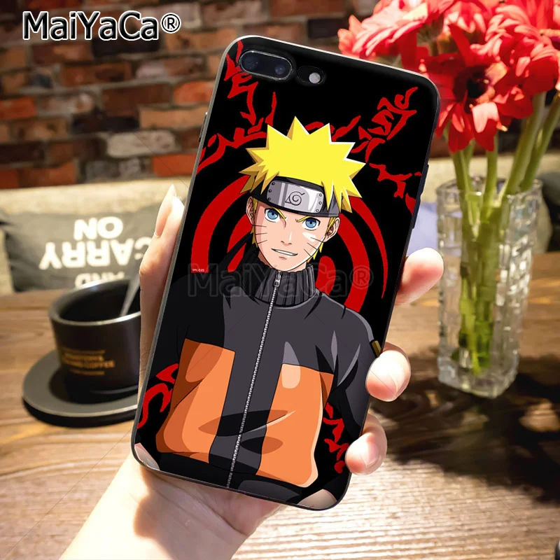 MaiYaCa логотип Akatsuki Naruto красочные милые аксессуары для телефонов Чехол для iPhone 8 7 6 6S Plus X XS MAX XR 5 5S SE 11pro чехол в виде ракушки - Цвет: 18
