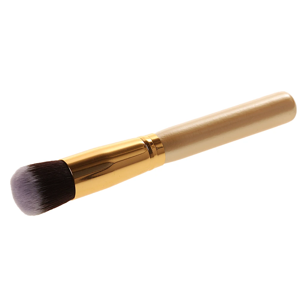 Round Top Facial Concealer Dense Powder Blush Foundation Brush Makeup Tool