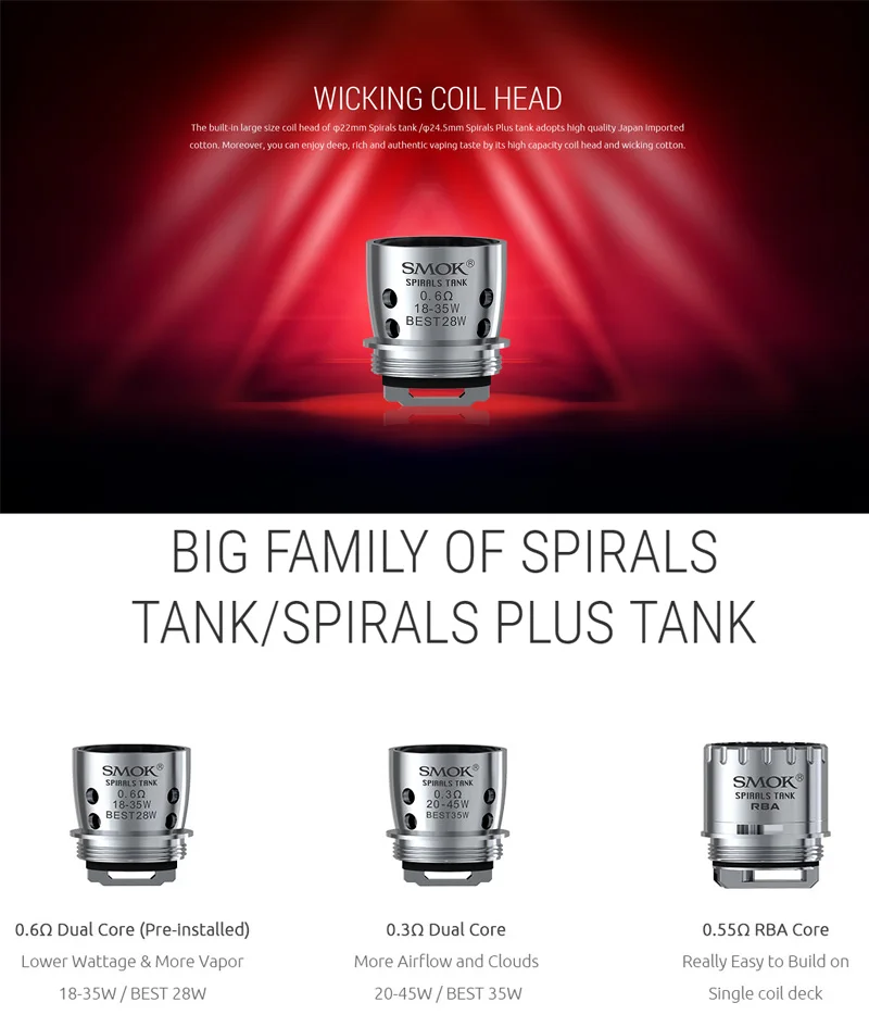 smok spirals