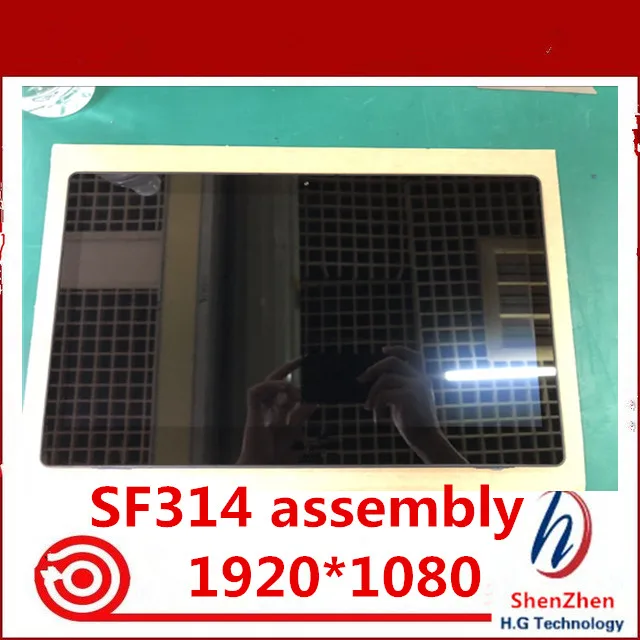14 FHD 1920X1080 For font b Acer b font SF314 LCD screen touch screen with frame