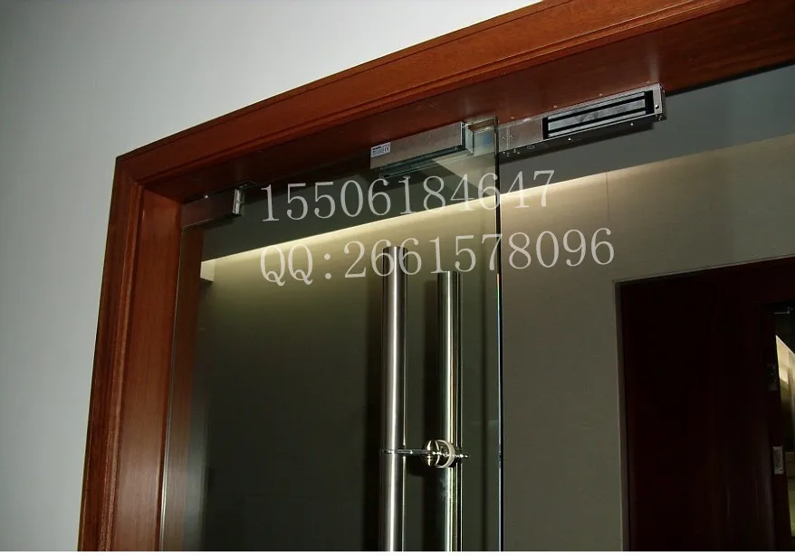 Sinoexpoelectronicaccesscontrolsetdoubleglassdoorhanging280kg