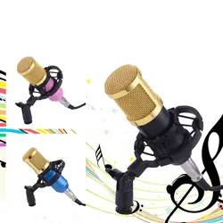Микрофон BM800 конденсаторный микрофон проводной для компьютерной сети петь/Запись/Чат/видеоконференции/игры микрофон condensador