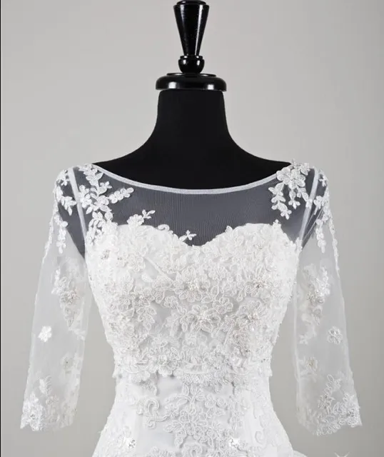 2017 Hot Transparent Kragen Kragen Jacke Weiß Spitze ...