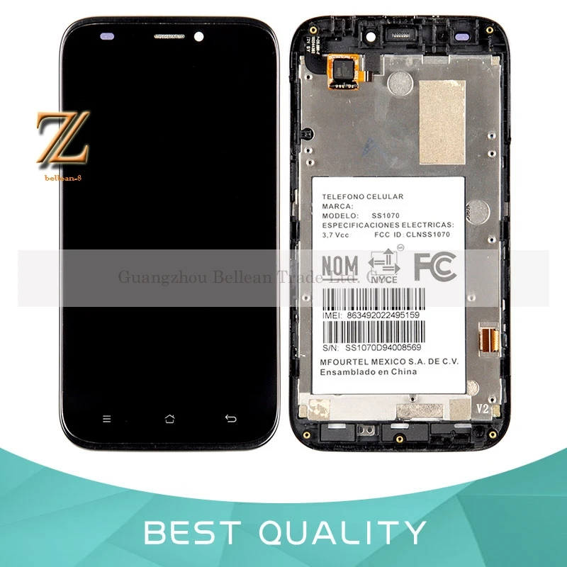 

1pcs For M4 SS 1070 LCD Replacement For M4 SS1070 LCD Display Screen+Touch Screen Panel with Frame Free Shipping+Tools