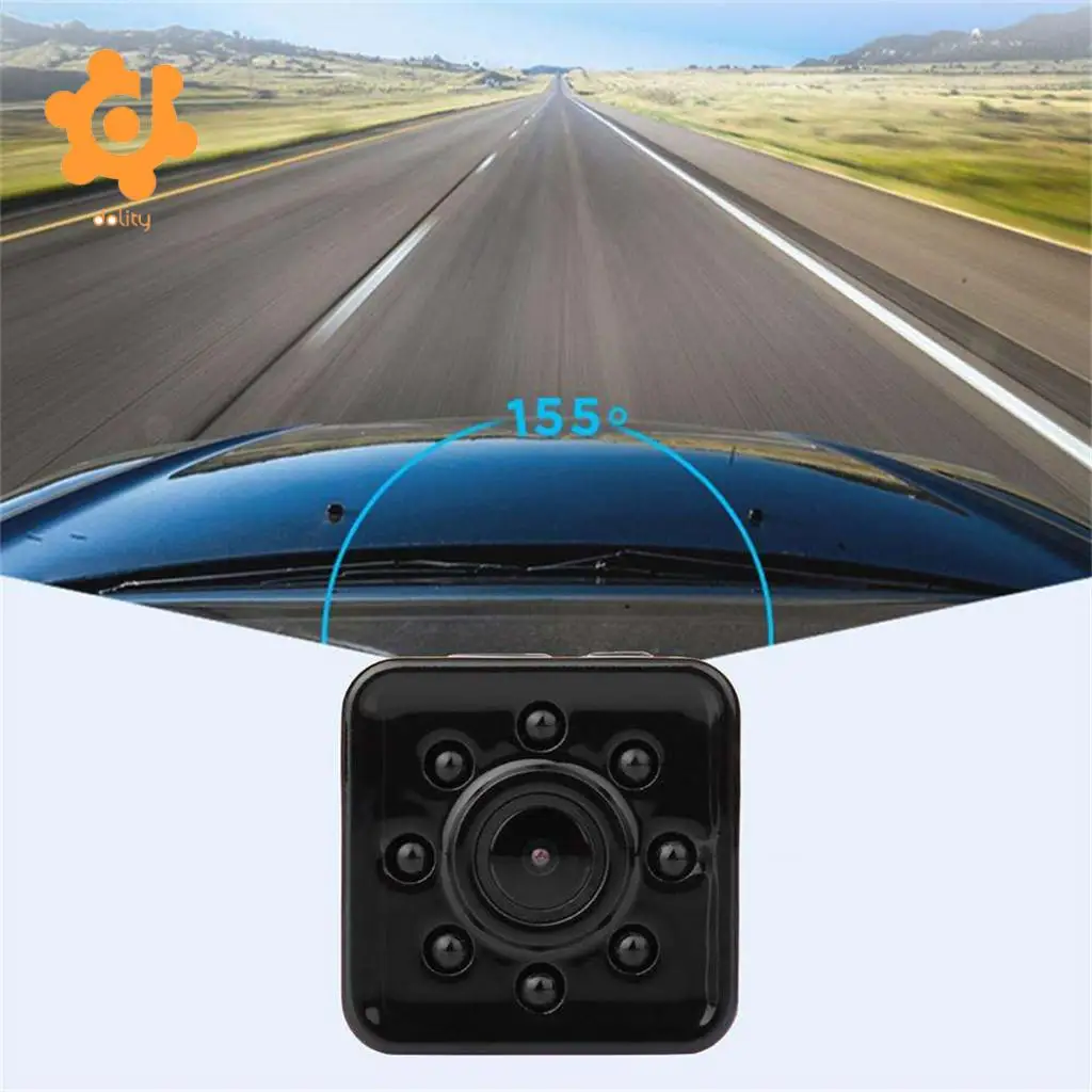 1 Piece Car Mini Vehicles SQ13   Camcorder DVR DV Camera Recorder Sport Video Black 
