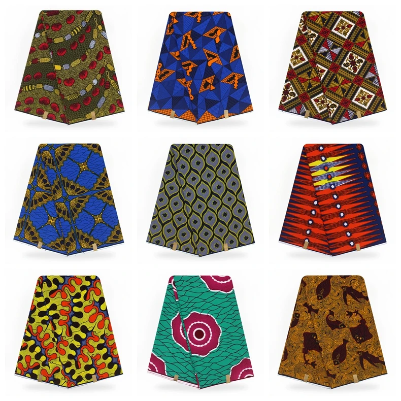 

Veritable Hollandais Wax Guaranteed Real Dutch Wax 6yard/lot 2019 dutch Wax Hollandais High Quality African Ankara Fabric