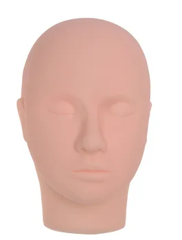 

Professional Massage Training Mannequin Flat Head Practice Make Up Model Eyelash Extensions Makeup Practice Head Model