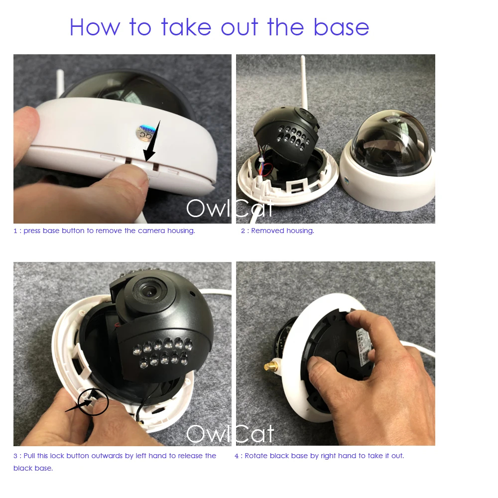 how to take out base