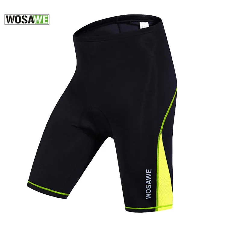 WOSAWE Summer Spandex Women Cycling Shorts 3D Silica Gel Padded Riding