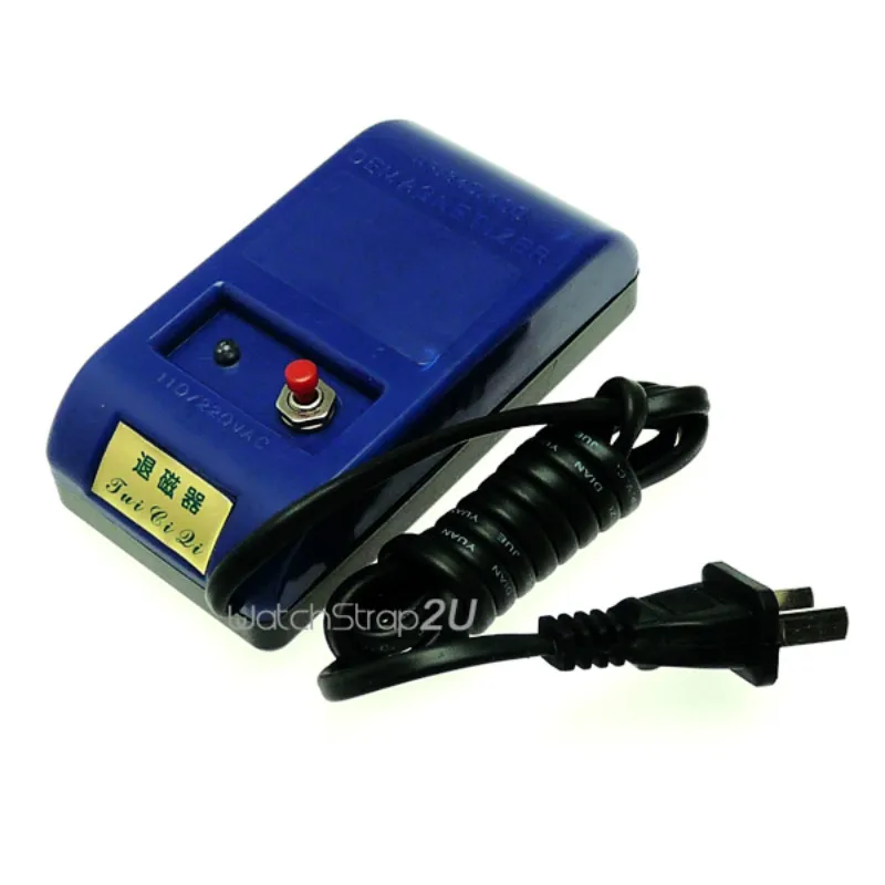

Watch Tools Screwdrivers & Tweezers Demagnetise Demagnetizer 220V 110V Dark Blue