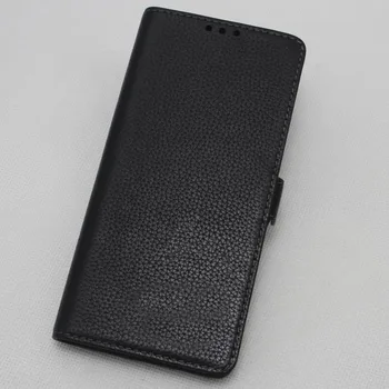 

100% Genuine leather For Samsung j4 prime flip cover case back cover cases For Galaxy J4 Plus 2018 housing book style