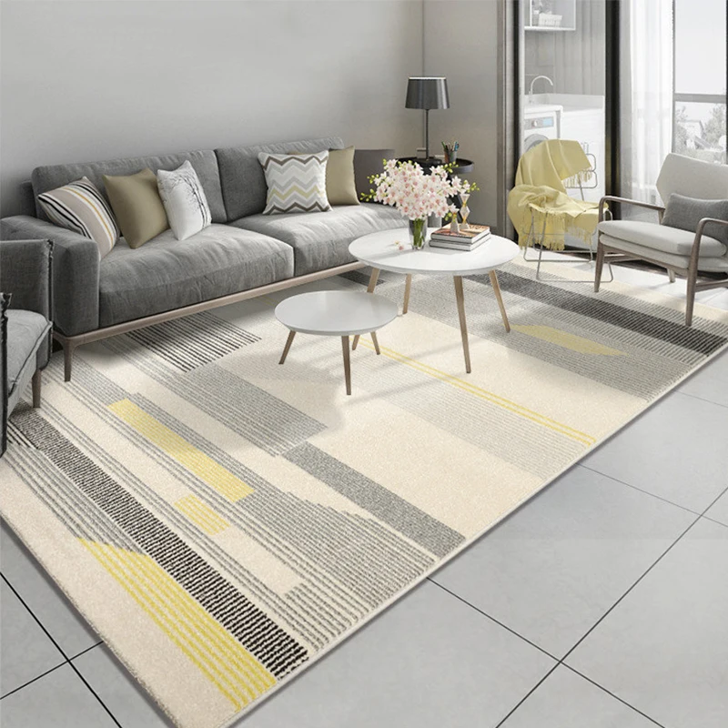 Простые полосатые ковры в скандинавском стиле для гостиной, спальни, современные коврики, геометрический Коврик для дома, коврик для гостиной, коврик для двери