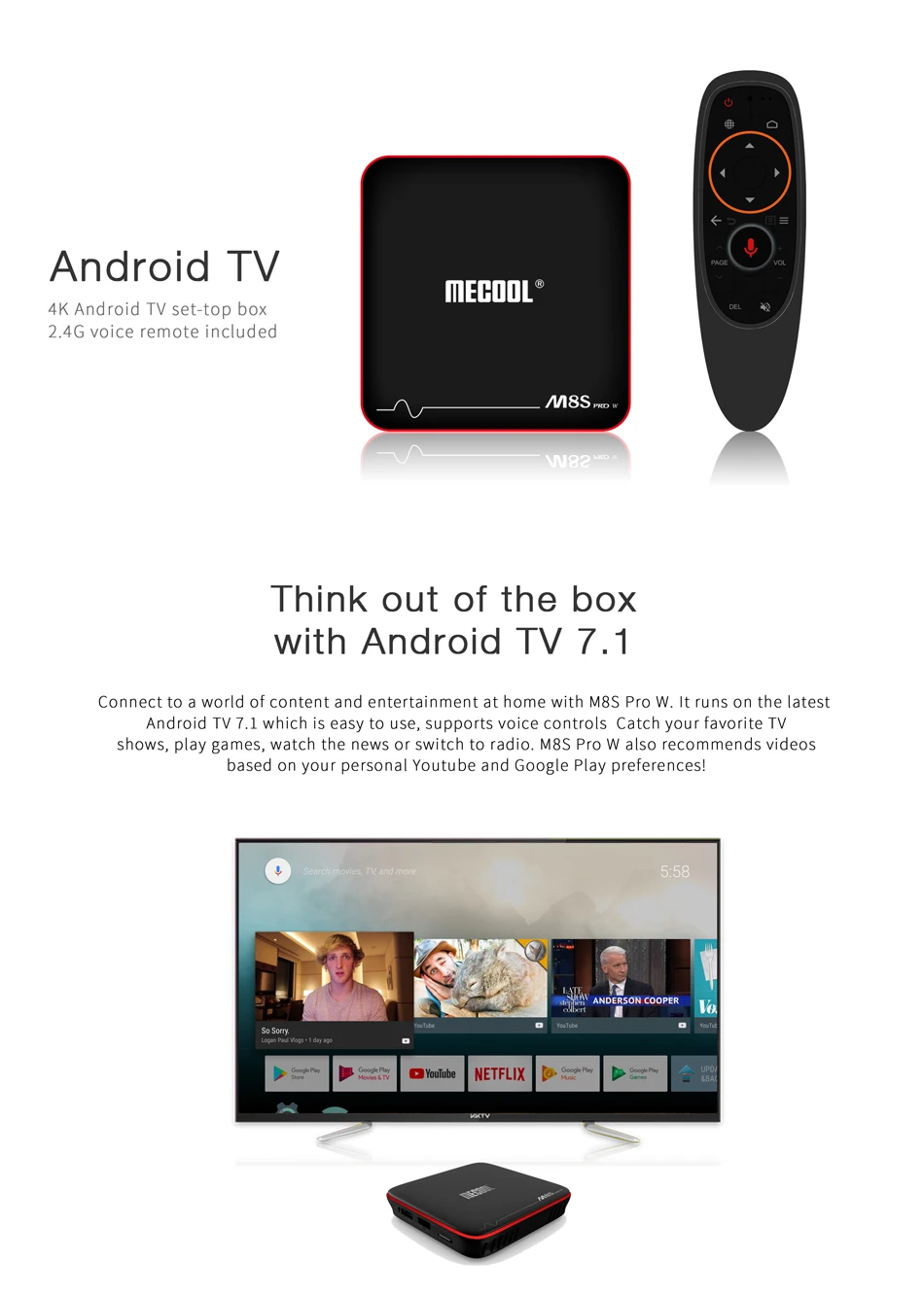 mecool m8s pro w