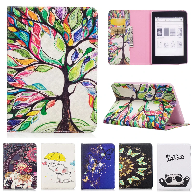 Смарт чехол для Amazon Kindle Paperwhite 1 2 3 Coque 6 дюймов электронная книга ультратонкая
