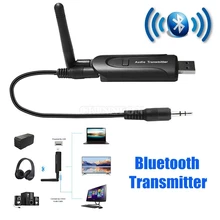 50 шт./лот Bluetooth беспроводной A2DP аудио стерео адаптер передатчик для ТВ DVD ПК ноутбука